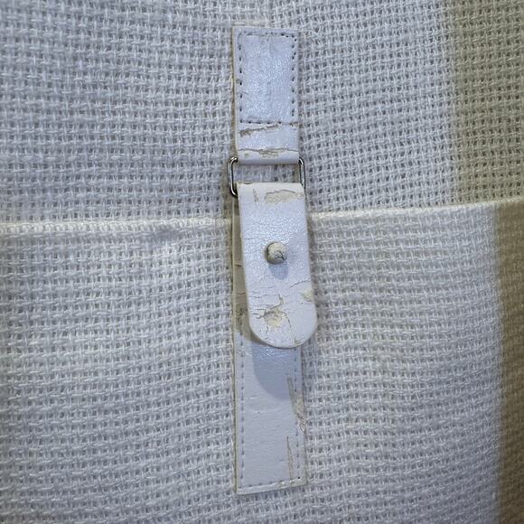 VTG Deadstock Company Ellen Tracy Linen Blazer Women's Size 16 White Vintage - Picture 11 of 13